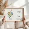 Personalisiertes Hochzeitsgeldgeschenk – Eleganter Bilderrahmen