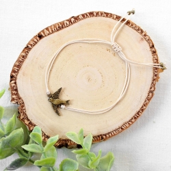 Täubchen • Armband Makramee | Wunschfarbe | Armschmuck