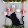 Häkelanleitung Katze Weihnachten, Türdekoration & Wanddekoration