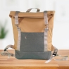 Rucksack/Rollrucksack/Roll Top/Rollrucksack/senfgelb/Cityrucksack
