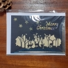 Weihnachtskarte frohe Weihnachten Festtag-Karte Merry Christmas