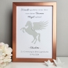 personalisiertes Geldgeschenk zur Konfirmation - Motiv Pegasus
