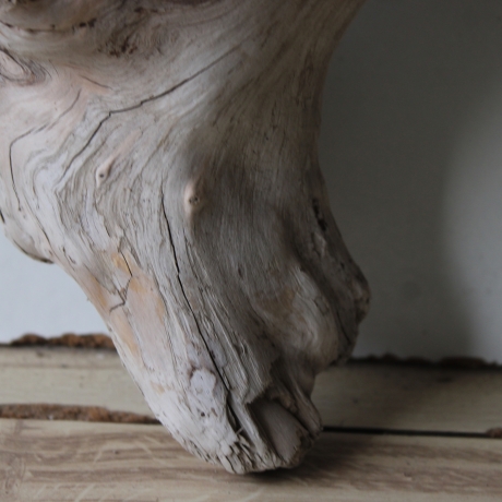 Treibholz Schwemmholz Driftwood 1   Skulptur  30 cm 