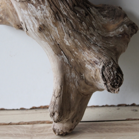 Treibholz Schwemmholz Driftwood 1   Skulptur  30 cm 