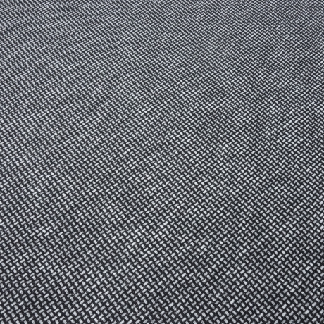 StoffStretch Feinstrick Jacquard kleingemustert schwarz weiss