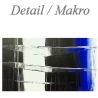 MK1 Art Bild Leinwand Abstrakt Kunst Malerei Acrylbild blau weiß