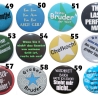Männersprüche Buttonset 50 mm mit Anstecknadel 5 Stück Auswahl