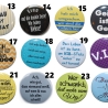 Männersprüche Buttonset 50 mm mit Anstecknadel 5 Stück Auswahl