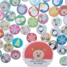 Komplette Weihnachtskollektion 60 x Buttons 25mm Set Weihnachten 