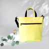 Umhängetasche Damen/Tragetasche/Henkeltasche/Punkte/gelbe Tasche