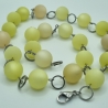 Lange Polaris-Kette mit großen Perlen – wandelbare Y-Kette (838)
