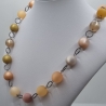 Lange Polaris-Kette mit großen Perlen – wandelbare Y-Kette (838)