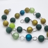 Lange Polaris-Kette mit großen Perlen – wandelbare Y-Kette (838)