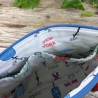 Gesteppte Tasche | Jeans Upcycling Patchwork Stickerei | Unikat