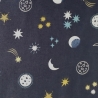 Small Things...glow - night sky on blue