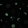 Small Things...glow - night sky on blue
