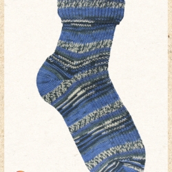 Opal Regenwald 20, 6-fädige Sockenwolle, Farbe 9012