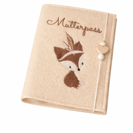 Mutterpasshülle Boho Fuchs