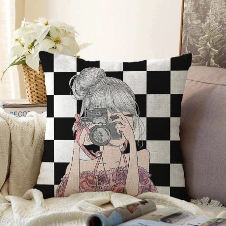 Kissenbezug 55x55cm Boho Style