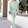 2-Teiler Jogger Anzug in Mint Jogpants & Pullover XS/S & M/L