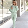 2-Teiler Jogger Anzug in Mint Jogpants & Pullover XS/S & M/L