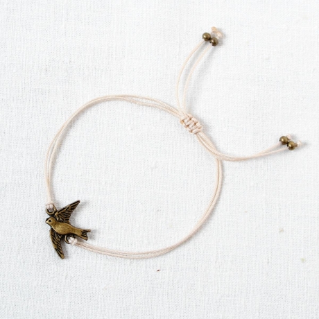 Täubchen • Armband Makramee | Wunschfarbe | Armschmuck