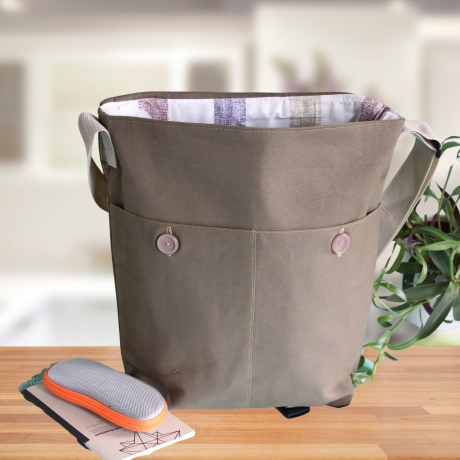 Umhängetasche Damen/London/Messenger bag/Schultertasche/canvas