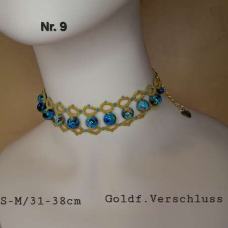 Choker mit Perlen