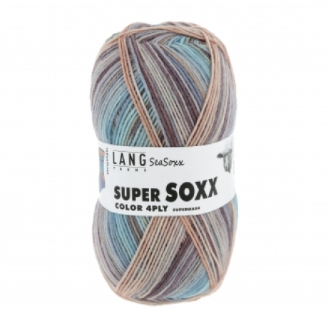 LangYarns SUPER SOXX 4-fach Color – bunte Sockenwolle