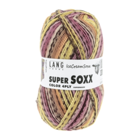 LangYarns SUPER SOXX 4-fach Color – bunte Sockenwolle