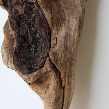 Treibholz Schwemmholz Driftwood 1 kleine  Skulptur  23 cm 
