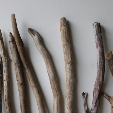 Treibholz Schwemmholz Driftwood 11 XL Äste 55-62 cm **PL1** 