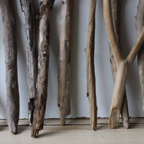 Treibholz Schwemmholz Driftwood 14  Äste 40-52 cm **PL2** 