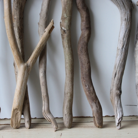 Treibholz Schwemmholz Driftwood 14  Äste 40-52 cm **PL2** 