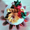 COOL!!! Türstopper Muffin ca.1,5kg rot