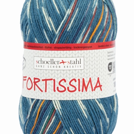 Fortissima color Autumn Walk 4-fädige Sockenwolle 100g