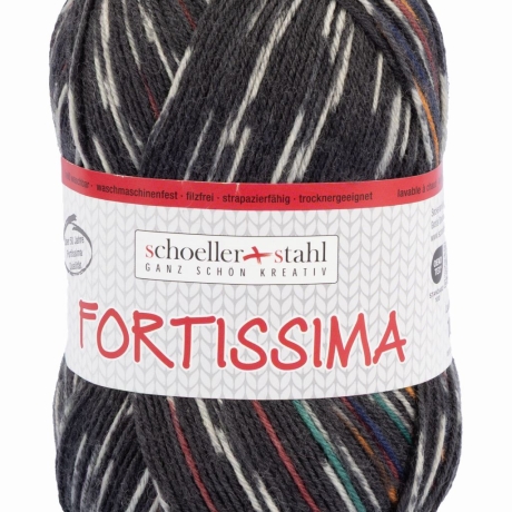 Fortissima color Autumn Walk 4-fädige Sockenwolle 100g