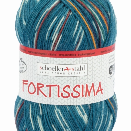 Fortissima color Autumn Walk 4-fädige Sockenwolle 100g