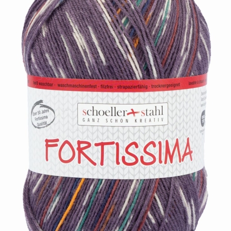 Fortissima color Autumn Walk 4-fädige Sockenwolle 100g