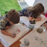 Katze Stickdatei – Ausmalmotiv für Kinder & kreative Regentage