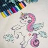 Einhorn Stickdatei – Ausmalmotiv für Kinder & kreative Regentage