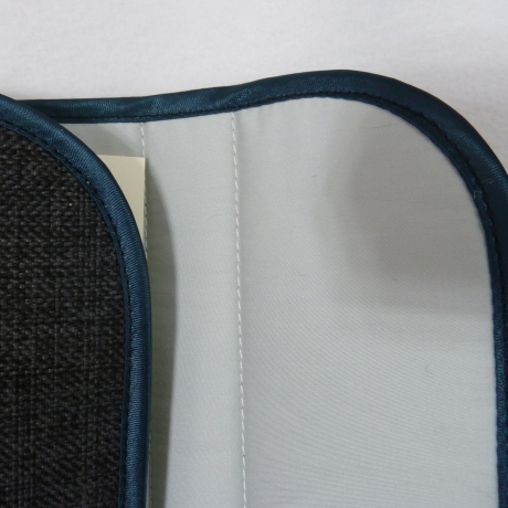 A6  Planer Notizbuch  grau  petrol  Skizzenbuch Organizer robust 