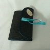 A6  Planer Notizbuch  grau  petrol  Skizzenbuch Organizer robust 
