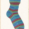 Opal Regenwald 20, 6-fädige Sockenwolle, Farbe 9632