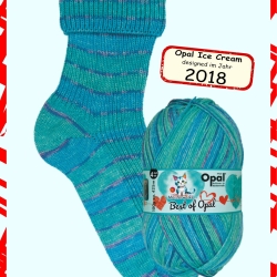 Meisterwerke - Best of Opal, 4-fädige Sockenwolle, Farbe 9694