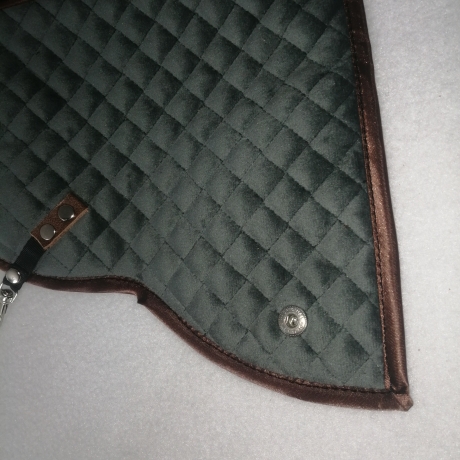 Handtasche rot silber  Unikat Schultertasche Upcycling Qualität