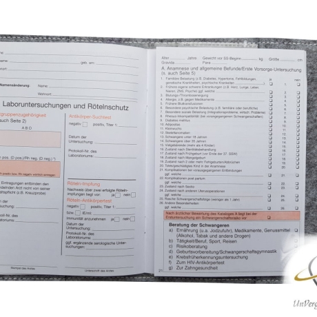 Mutterpasshülle Engel-Mama Namensbestickung möglich