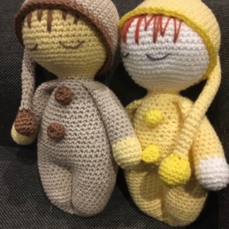 Schlafpüppchen für‘s Babybett 