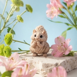 Eichhörnchen Kerze Geschenk  süße Kuh Kerze handgemacht – Geschen