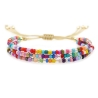 Freundschaftsarmband Perlenarmband Makramee Armband bunt Festival